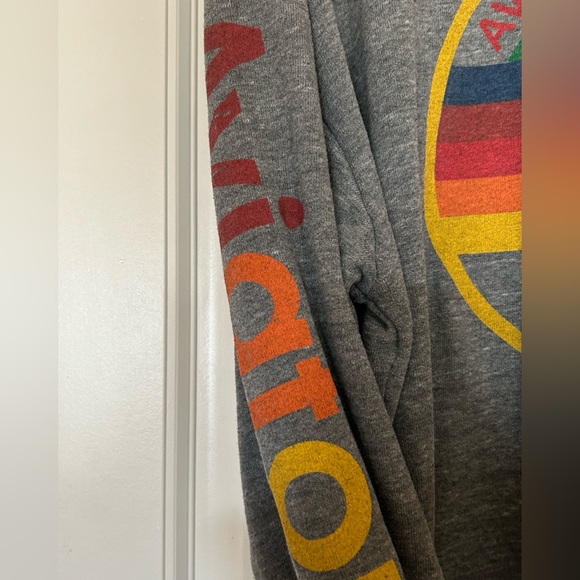 Womens AVIATOR NATION (Aspen, Colorado)  Crew Neck Relaxed Oversized Shirt L - Picture 4 of 11